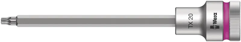 Wera 003850 Zástrčná bitová hlavice Zyklop 1/2" TX 20 Typ 8767 C HF TORX®, přidržovací  (W05003850001)