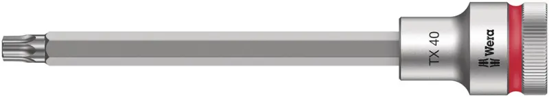 Wera 003854 Zástrčná bitová hlavice Zyklop 1/2" TX 40 Typ 8767 C HF TORX®, přidržovací  (W05003854001)