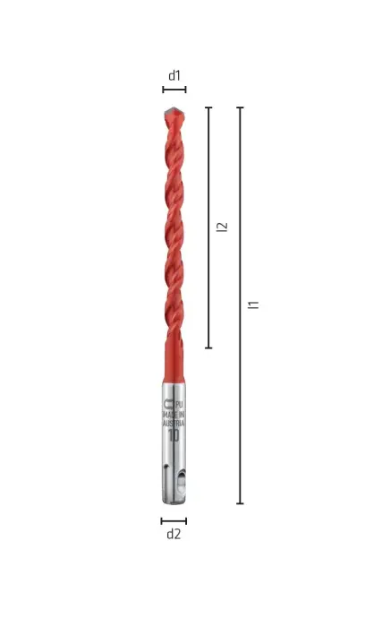 Víceúčelový vrták ALPEN Multicut pr. 6x150/210 mm, SDS-plus (ALPEN0052900600100)