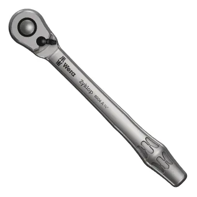 Wera 004004 Ráčna Zyklop Metal 1/4" typ 8004 A, přepínací (W05004004001)