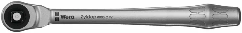 Wera 004063 Ráčna Zyklop Metal 1/2" 8003 C (délka 281 mm), průchozí čtyřhran (W05004063001)