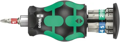 Wera 004179 Zásobník Stubby s bity Bicycle Set 11 - 7 dílů (W05004179001)