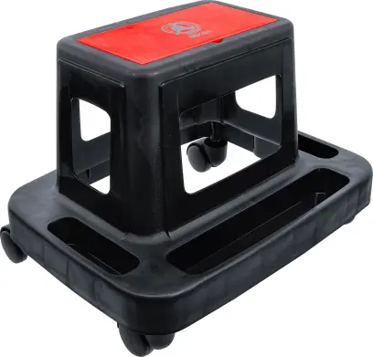 Pojízdné sedadlo Kraftmann BGS1090101 s úložnými přihrádkami a prostorem (BGS1090101)