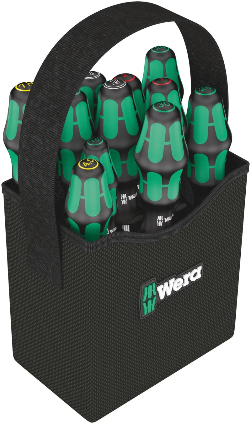 Wera 004313 Šroubováky Kraftform 2go 300 - 11 dílů (W05004313001)