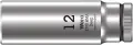 Wera 004509 Nástrčná hlavice Zyklop 1/4" 6hran 12 mm typ 8790 HMA - prodloužená (W05004509001)
