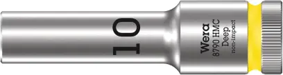 Wera 004550 Nástrčná hlavice 1/2" 10 mm Typ 8790 HMC Deep, prodloužená (W05004550001)