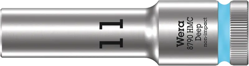 Wera 004551 Nástrčná hlavice 1/2" 11 mm Typ 8790 HMC Deep, prodloužená (W05004551001)