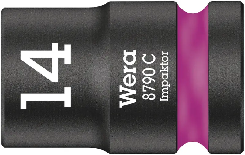 Wera 004571  Nástrčná hlavic 1/2"  14 mm Typ 8790 C Impaktor, rázová (W05004571001)
