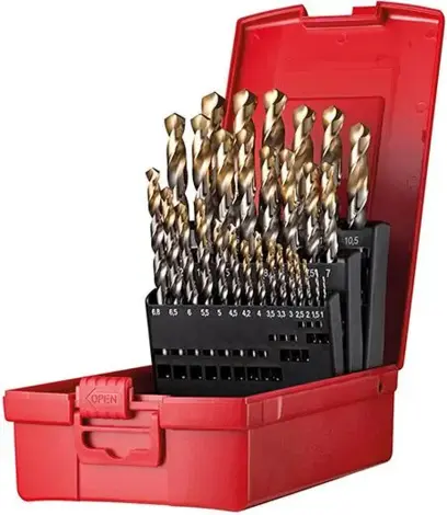 Sada spir.vrtáku 1-13mm x0,5+KL A002 v boxu 118G t