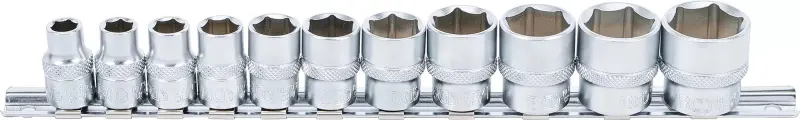 Nástrčné hlavice 3/8", 6ti hranné 5/16 ÷ 7/8" BGS109110, palcové (Sada 11 dílů) (BGS109110)