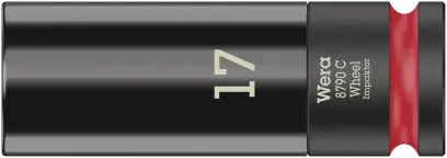 Wera 004590 Nástrčná hlavice 1/2" 17 mm Typ 8790 C Wheel Impaktor, rázová (W05004590001)