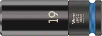 Wera 004591 Nástrčná hlavice 1/2" 19 mm Typ 8790 C Wheel Impaktor, rázová (W05004591001)