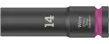 Wera 004831 Nástrčná hlavice 1/2" 14 mm typ 8790 C Impaktor Deep, dlouhá, rázová (W05004831001)