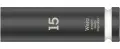 Wera 004832 Nástrčná hlavice 1/2" 15 mm typ 8790 C Impaktor Deep, dlouhá, rázová (W05004832001)