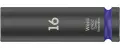 Wera 004833 Nástrčná hlavice 1/2" 16 mm typ 8790 C Impaktor Deep, dlouhá, rázová (W05004833001)