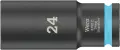 Wera 004839 Nástrčná hlavice 1/2" 24 mm typ 8790 C Impaktor Deep, dlouhá, rázová (W05004839001)
