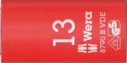 Wera 004957 Nástrčná hlavice 3/8" 13 mm typ 8790 B Zyklop VDE, izolovaná (W05004957001)