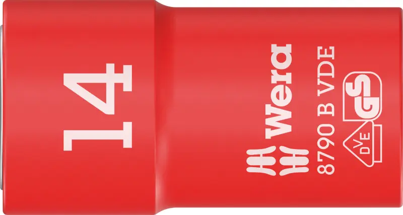 Wera 004958 Nástrčná hlavice 3/8" 14 mm typ 8790 B Zyklop VDE, izolovaná (W05004958001)