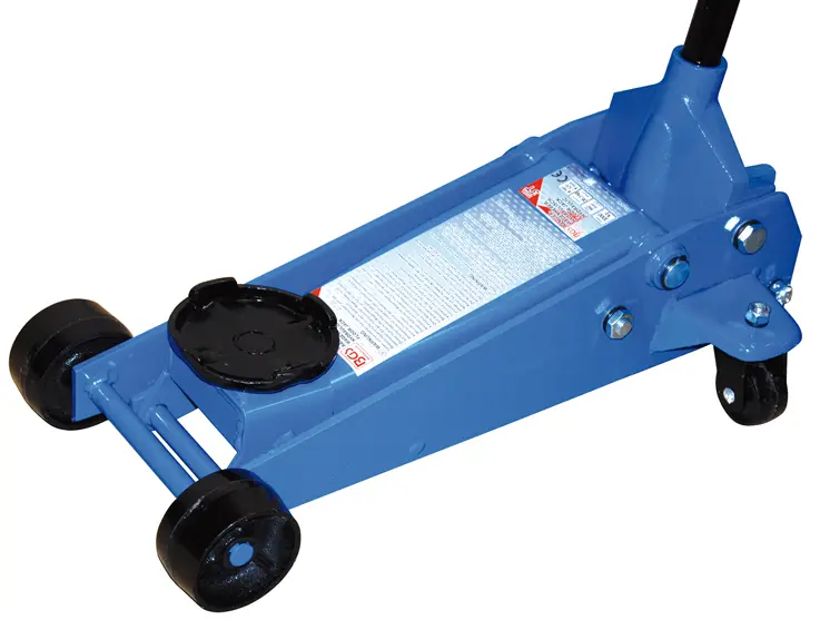 zvedák hydraulický pákový pojízdný, 3 t (BGS109248)