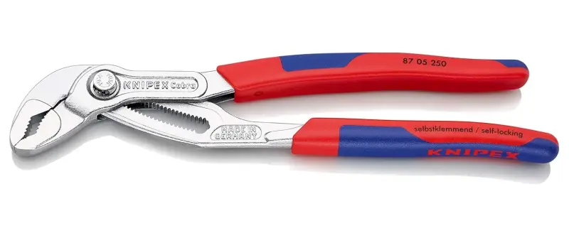 Kleště Knipex 87 05 250 trubkové "COBRA" chrom. (K 87 05 250)