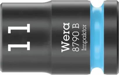 Wera 005502 Nástrčná hlavice 3/8" 6hran 11,0 mm Impaktor 8790 B, rázová (W05005502001)