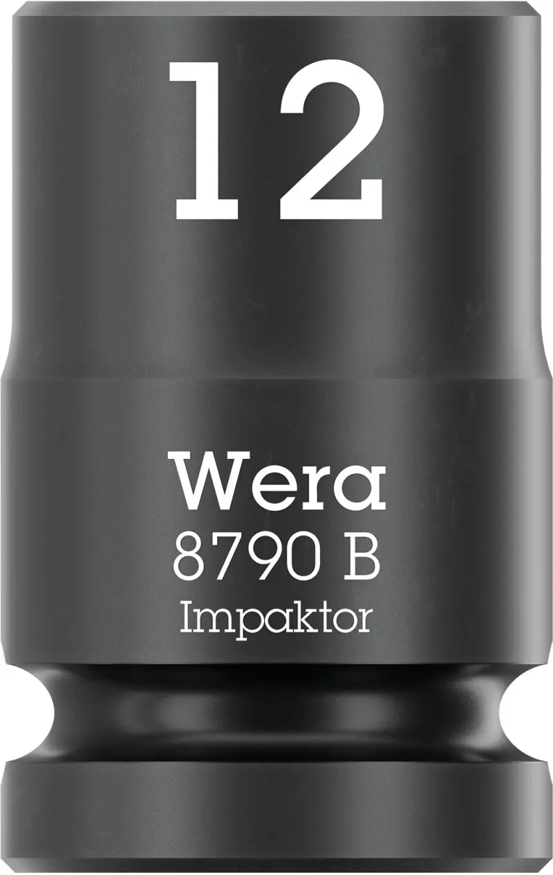 Wera 005503 Nástrčná hlavice 3/8" 6hran 12,0 mm Impaktor 8790 B, rázová (W05005503001)