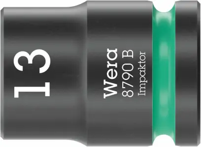 Wera 005504 Nástrčná hlavice 3/8" 6hran 13,0 mm Impaktor 8790 B, rázová (W05005504001)
