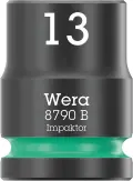 Wera 005504 Nástrčná hlavice 3/8" 6hran 13,0 mm Impaktor 8790 B, rázová (W05005504001)