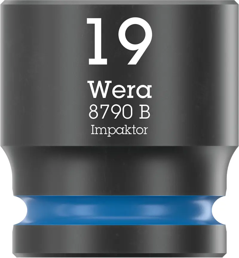 Wera 005510 Nástrčná hlavice 3/8" 6hran 19,0 mm Impaktor 8790 B, rázová (W05005510001)