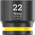 Wera 005512 Nástrčná hlavice 3/8" 6hran 22,0 mm Impaktor 8790 B, rázová (W05005512001)