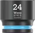 Wera 005513 Nástrčná hlavice 3/8" 6hran 24,0 mm Impaktor 8790 B, rázová (W05005513001)