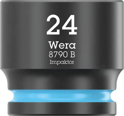 Wera 005513 Nástrčná hlavice 3/8" 6hran 24,0 mm Impaktor 8790 B, rázová (W05005513001)