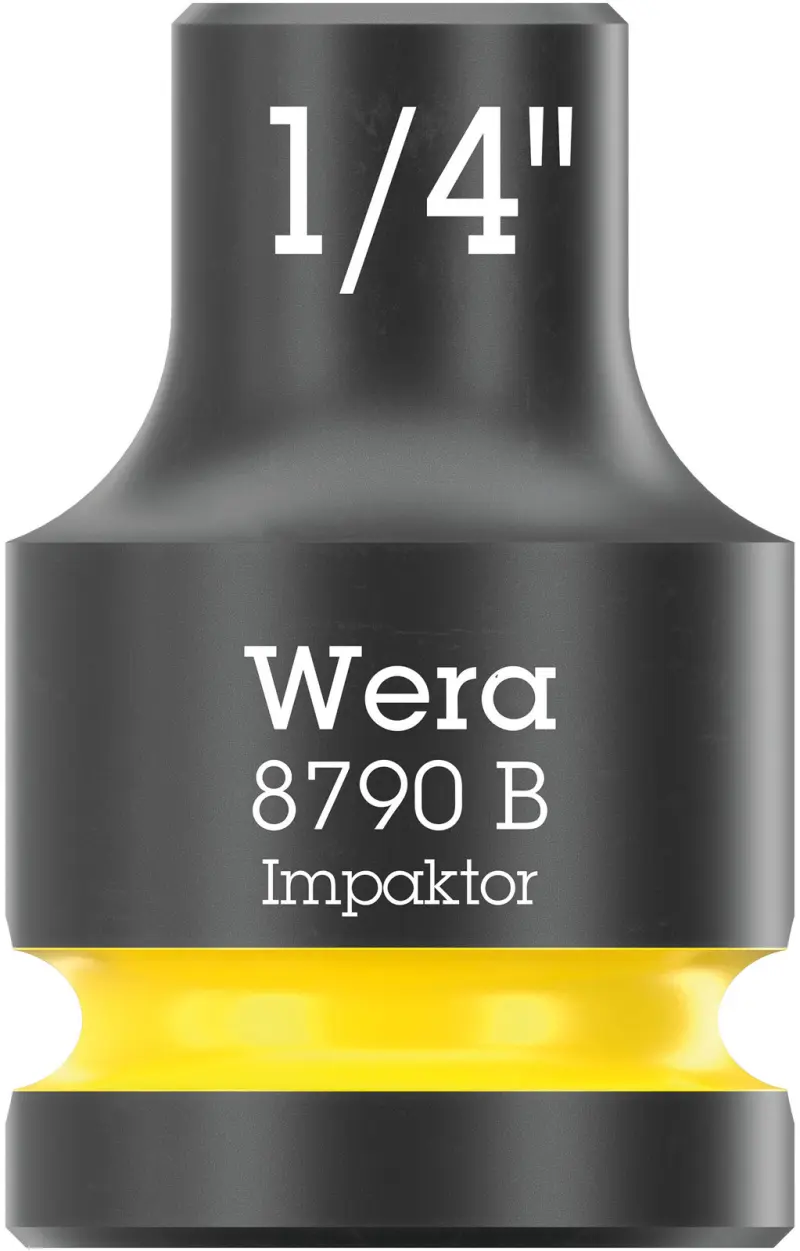 Wera 005514 Nástrčná hlavice 3/8" 6hran 1/4" Impaktor 8790 B, palcová, rázová (W05005514001)