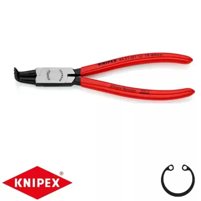 Kleště Knipex 44 21 J21 na pojistné vnitřní kroužky - zahnuté hroty (K 44 21 J21)