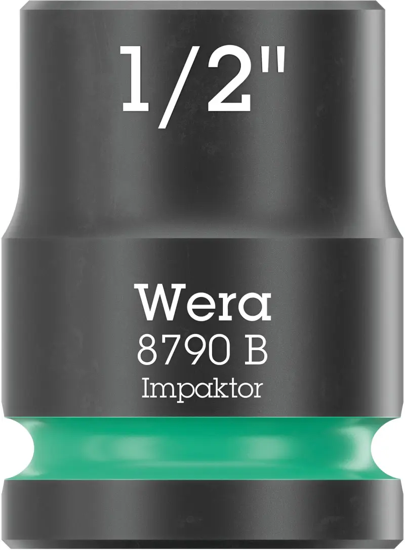Wera 005518 Nástrčná hlavice 3/8" 6hran 1/2" Impaktor 8790 B, palcová, rázová (W05005518001)