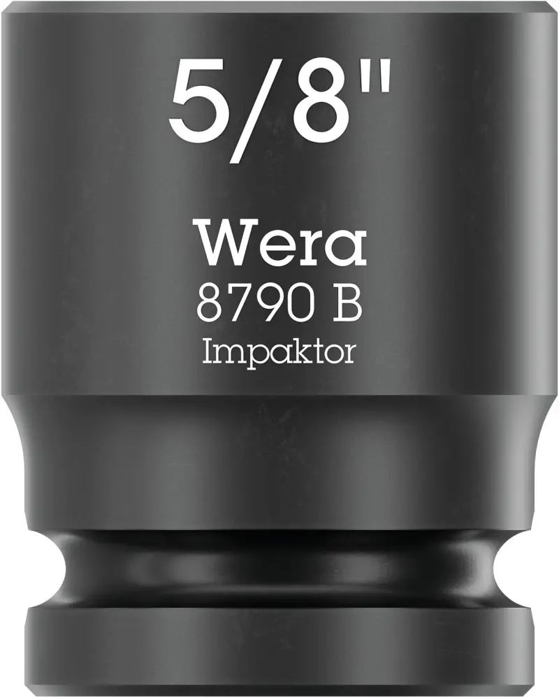 Wera 005520 Nástrčná hlavice 3/8" 6hran 5/8" Impaktor 8790 B, palcová, rázová (W05005520001)