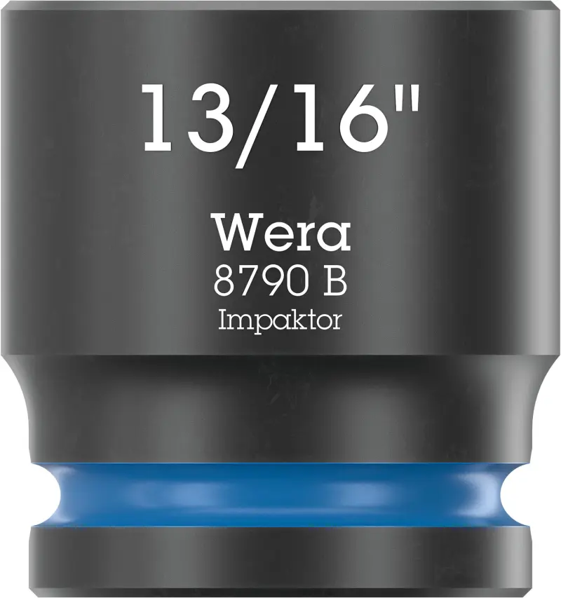 Wera 005523 Nástrčná hlavice 3/8" 6hran 13/16" Impaktor 8790 B, palcová, rázová (W05005523001)