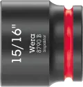Wera 005525 Nástrčná hlavice 3/8" 6hran 15/16" Impaktor, 8790 B, palcová, rázová (W05005525001)