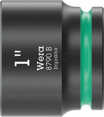 Wera 005526 Nástrčná hlavice 3/8" 6hran 1" Impaktor, 8790 B, palcová, rázová (W05005526001)