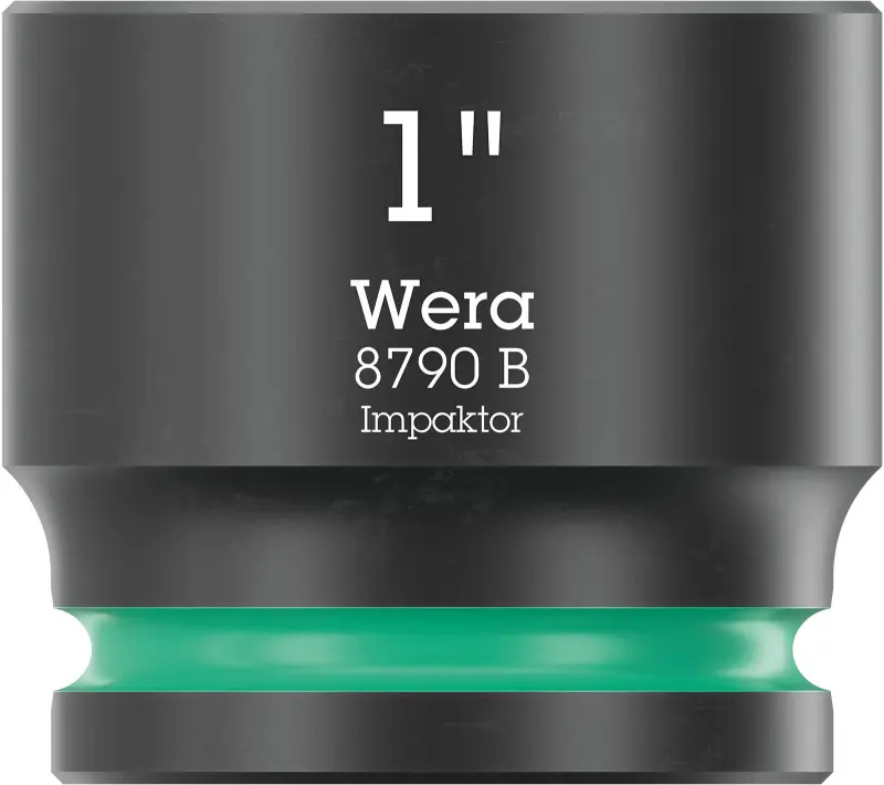 Wera 005526 Nástrčná hlavice 3/8" 6hran 1" Impaktor, 8790 B, palcová, rázová (W05005526001)