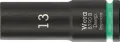 Wera 005554 Nástrčná hlavice 3/8" 6hran 13 mm typ 8790 B Impaktor Deep, dlouhá (W05005554001)