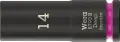 Wera 005555 Nástrčná hlavice 3/8" 6hran 14 mm typ 8790 B Impaktor Deep, dlouhá (W05005555001)