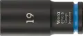 Wera 005560 Nástrčná hlavice 3/8" 6hran 19 mm typ 8790 B Impaktor Deep, dlouhá (W05005560001)