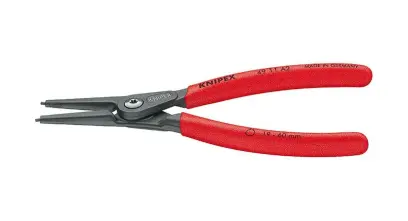 Kleště Knipex 49 11 A3 precizní pro vnější pojistné kroužky rovné hroty (K 49 11 A3)