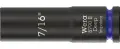 Wera 005567 Nástrčná hlavice 3/8" 6hran 7/16" typ 8790 B Impaktor Deep, dlouhá, palcová (W05005567001)