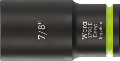 Wera 005574 Nástrčná hlavice 3/8" 6hran 7/8" typ 8790 B Impaktor Deep, dlouhá, palcová (W05005574001)