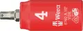Wera 005901 Zástrčná bitová hlavice Zyklop 1/4" 6hran 4 mm typ 8740 A VDE HF Hex-Plus přidržovací (W05005901001)