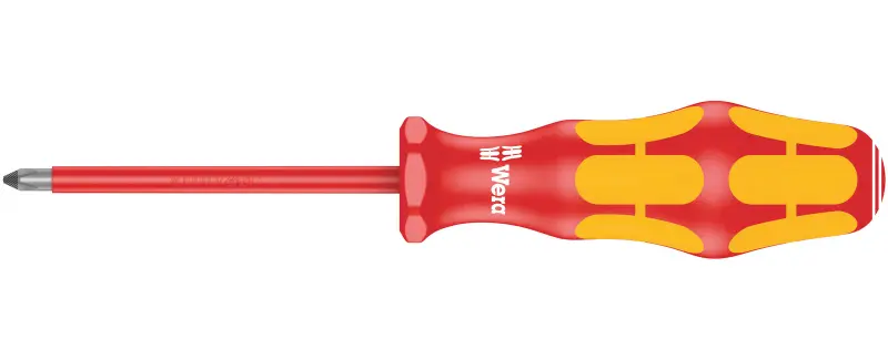 Wera 006152 Elektrikářský šroubovák Kraftform Plus PH 1x80 mm typ 162 i VDE (W05006152001)