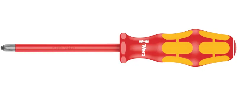 Wera 006154 Elektrikářský šroubovák Kraftform Plus PH 2x100 mm typ 162 i VDE (W05006154001)
