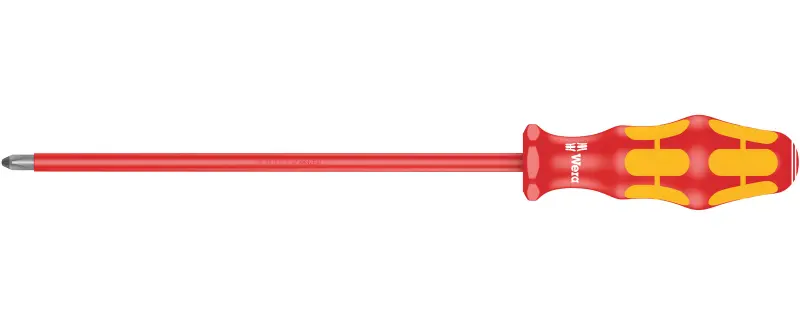 Wera 006159 Elektrikářský šroubovák Kraftform Plus PH 2x200 mm typ 162 i VDE (W05006159001)